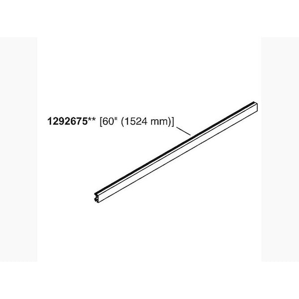 Kohler Aerie 1500 Slider Top/Bottom Rail 1292675-SHP - main